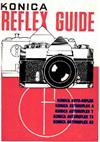 Konica AutoReflex A 3 manual. Camera Instructions.
